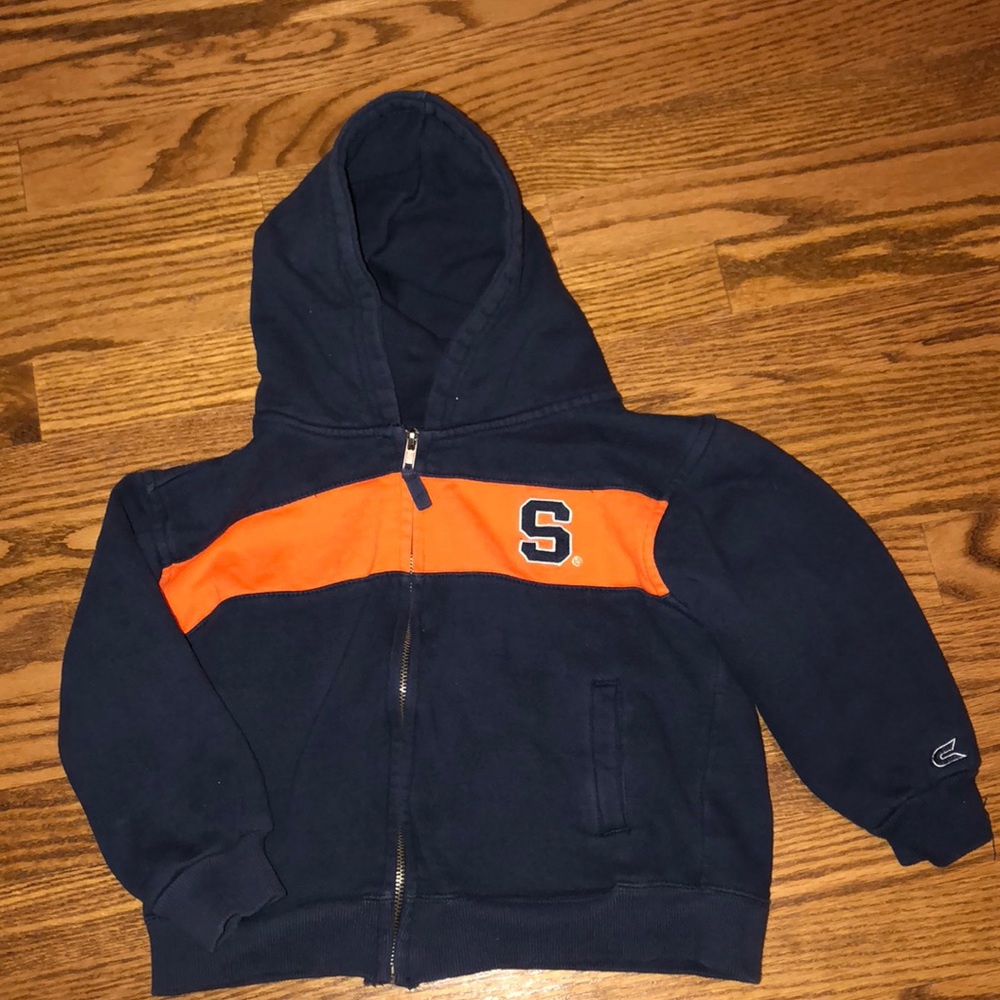 Syracuse Orange kids zip up hoodie